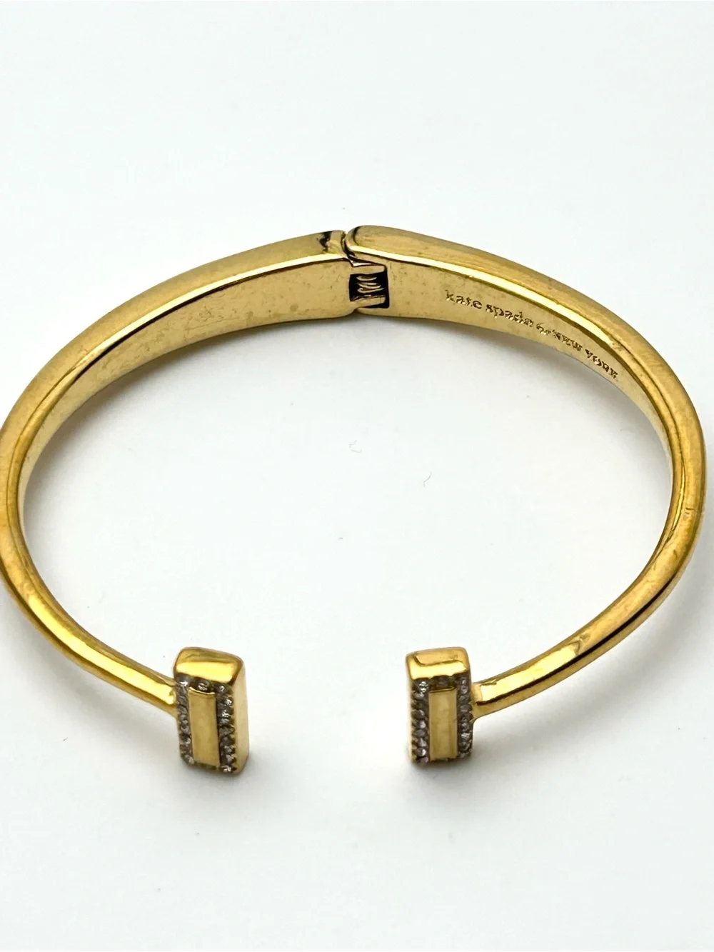 Kate Spade Raising the Bar Hinged Cuff Bracelet - Picture 3 of 4